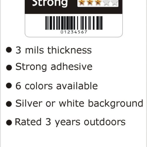 strong level asset tags