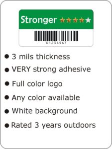 strong level asset tags