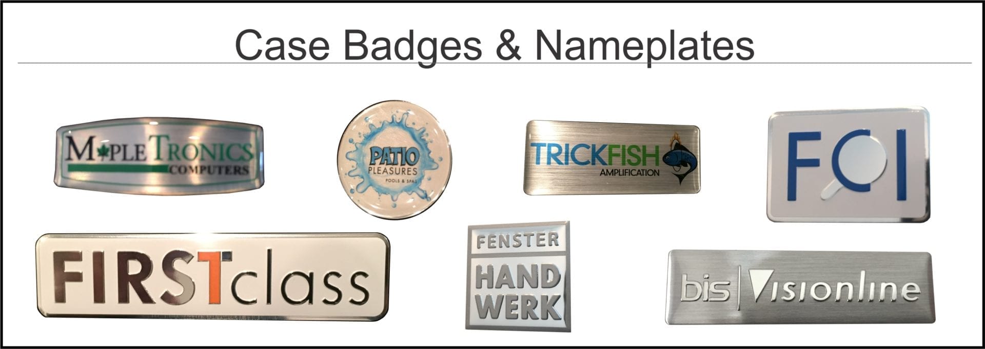 case badges