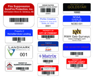 heavy duty labels for equipment