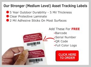 asset tracking labels strongest level