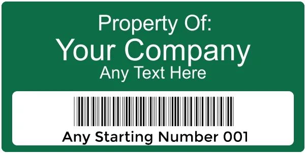 Asset Labels and Asset Tag Stickers