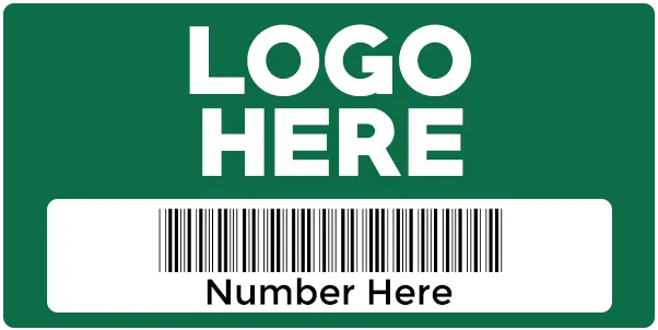 Barcode + logo