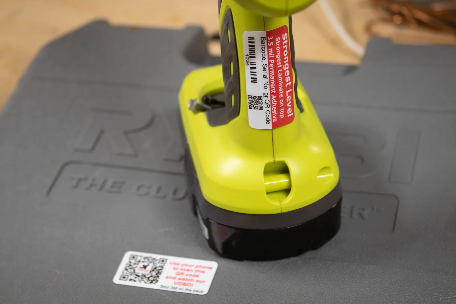 Heavy Duty Labels for Tools