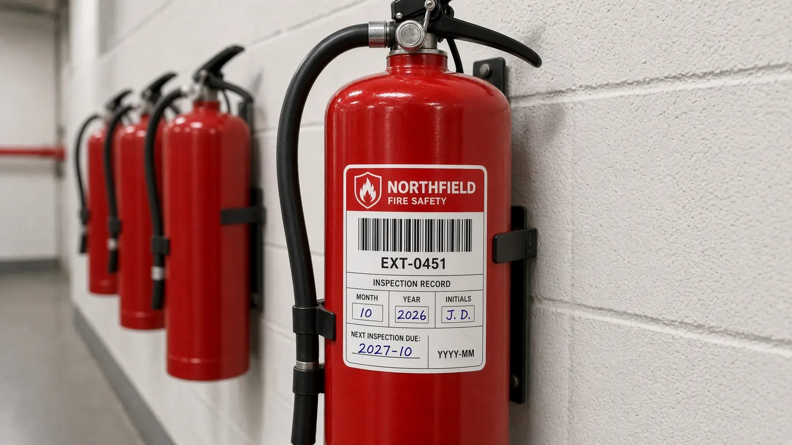 Fire Equipment Tags